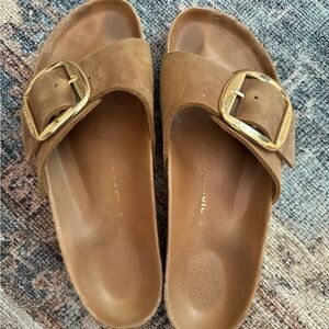 Birkenstock Oiled Leather Madrid Big Buckle size 39